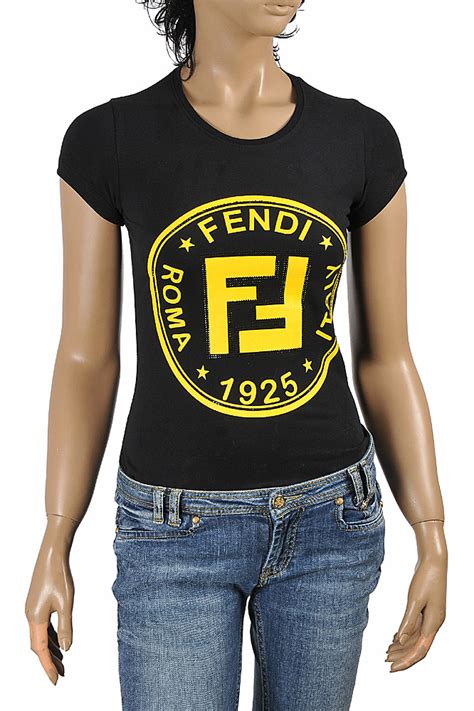 fendi t shirt women|cheap Fendi shirts for women.